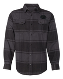 Tachometer Snap Front Flannel - Black/Grey + 1000 Bonus Entries!