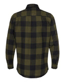 Tachometer Flannel - Green + 1000 Bonus Entries!