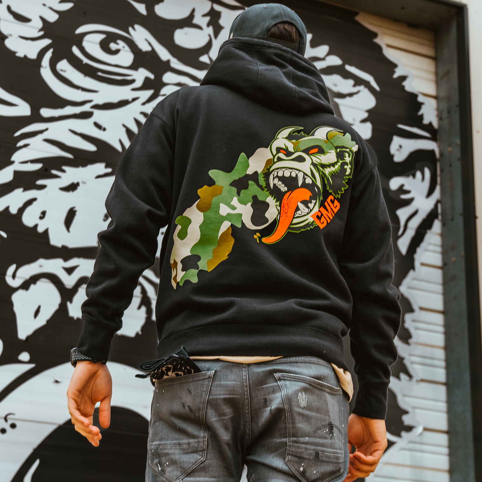 Sudadera con capucha Camo Demon + ¡500 entradas extra!