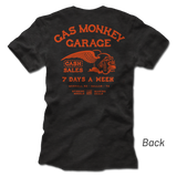 Camiseta Cash Monkey - Negro vintage