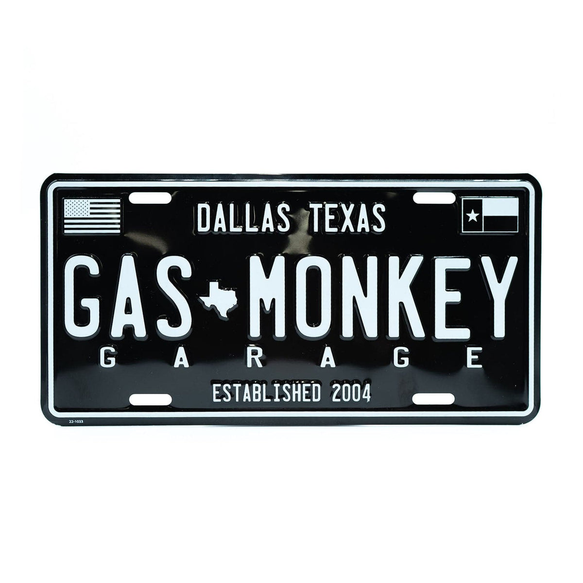 GAS MONKEY License Plate + 200 Bonus Entries