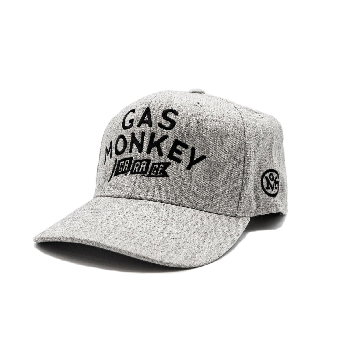 Gorra con visera plana de Banner Year - Gris jaspeado