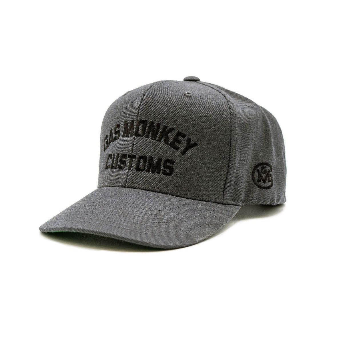 Gas Monkey Customs Flat Bill Hat - Dark Grey + 400 Bonus Entries