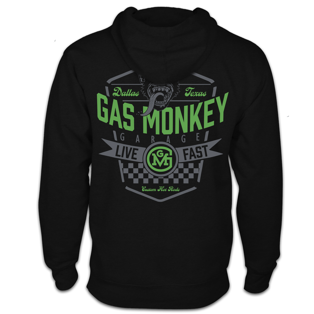 Gas monkey 2025 garage hoodie