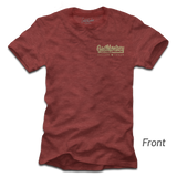 Simple Logo Tee - Heather Red